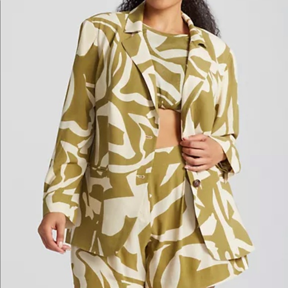 Liliana Printed Blazer - Gabrielle Union X FTF - Picture 1 of 5